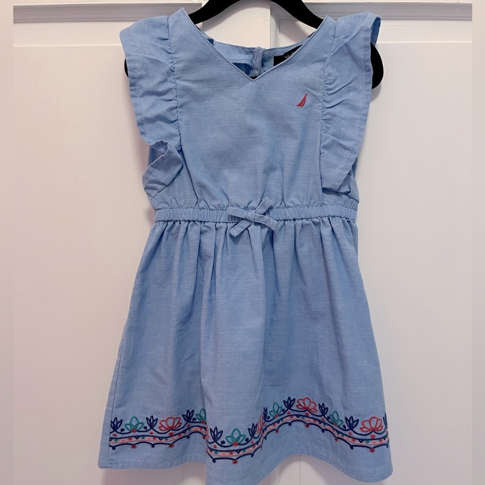 Girls Nautica Dress size 4T Like New Condition!